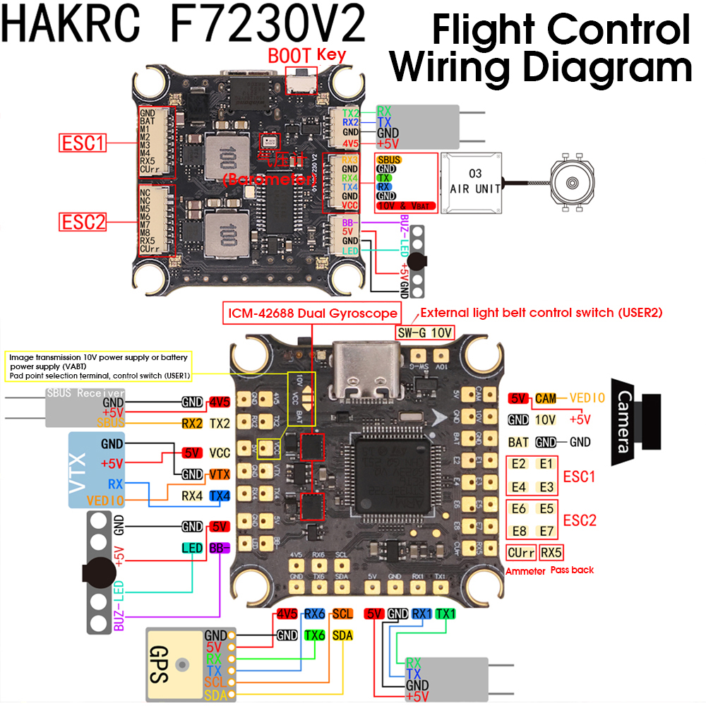 305x305mm-HAKRC-60A-F7-V2-DJI-Stack-7230V2-2-6S-F7-Flugcontroller-mit-Dual-Gyro--3B60A-60A-BL_32-4in-1992321-10